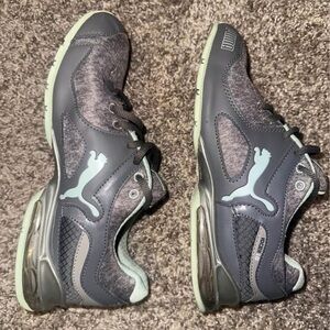 Puma Women's Gray Athletic Shoes